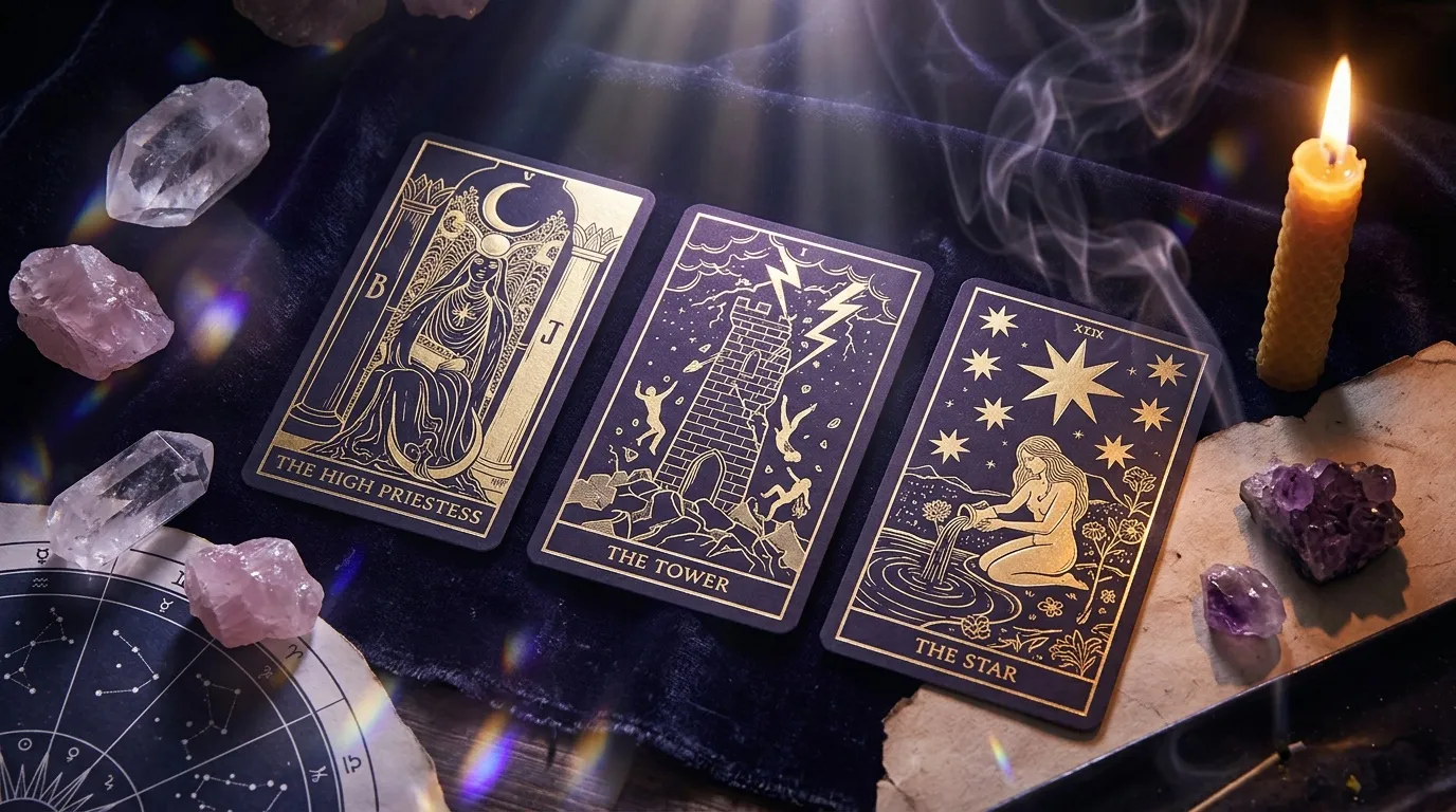 Tirage gratuit à trois cartes : voyance