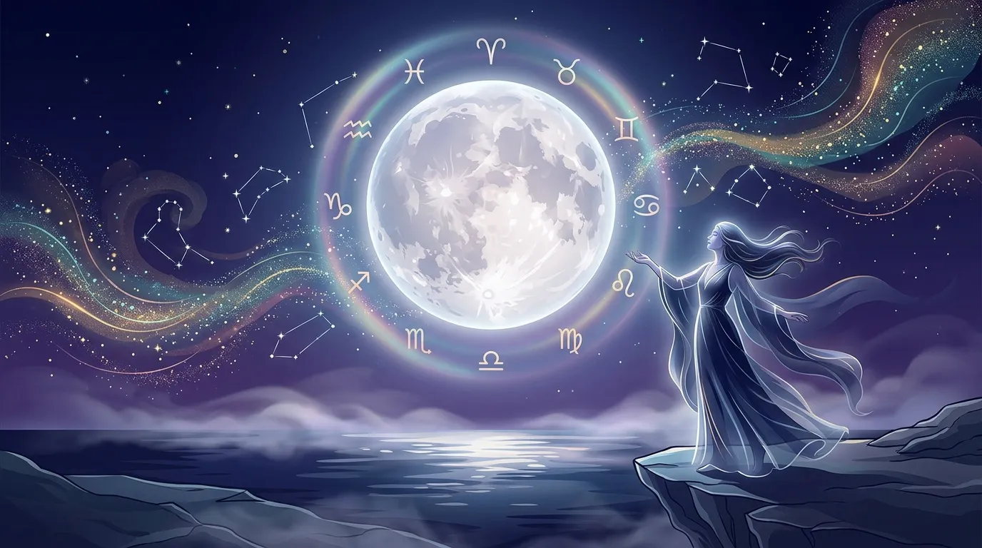 Pleine lune astrologie : significations et effets