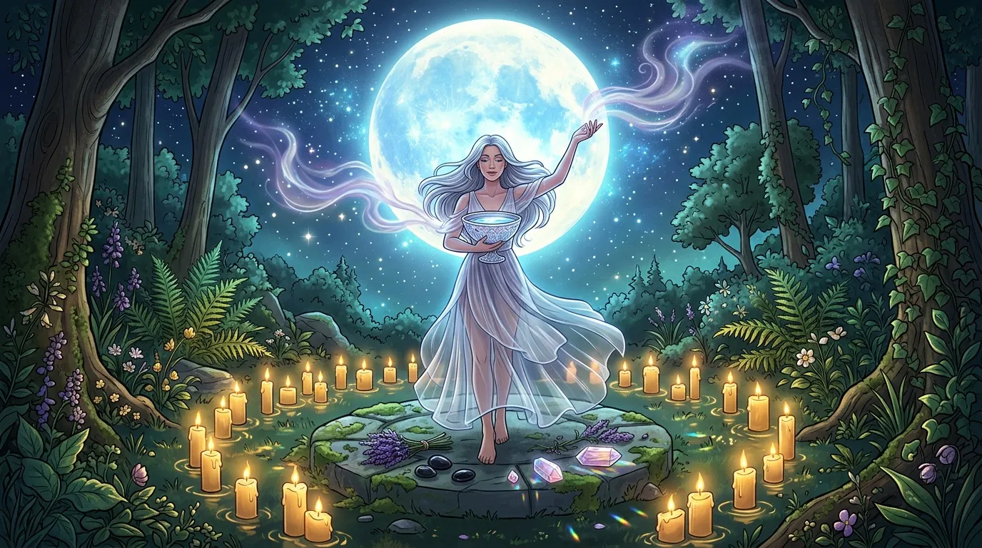 Rituels pleine lune : se recentrer et attirer